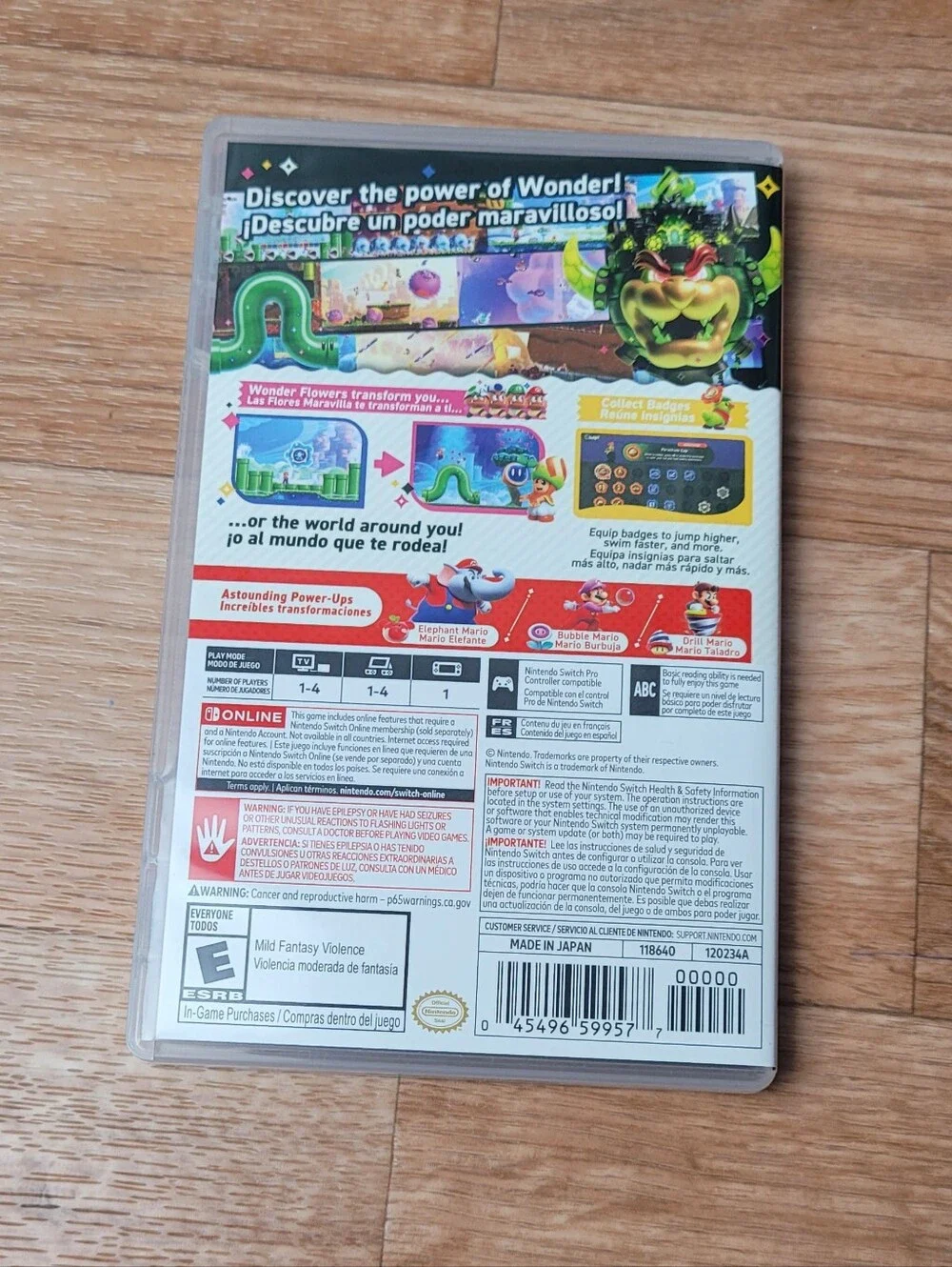 Super Mario Bros Wonder (Nintendo Switch)